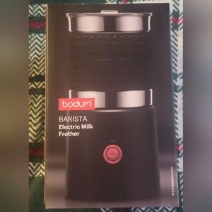 Bodum Black Electric Milk Frother